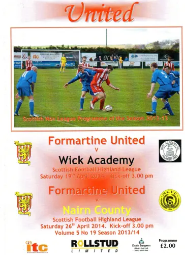 Programme cover
