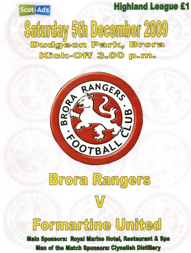 Programme cover