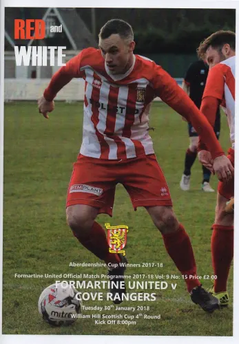 Programme: Cove Rangers, 30 Jan 2018