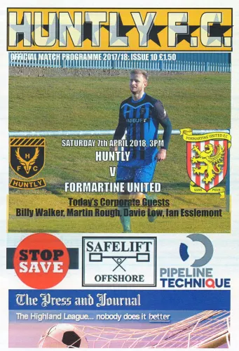 Programme: Huntly, 7 Apr 2018