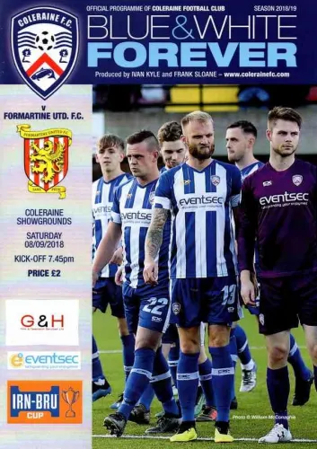 Programme: Coleraine, 8 Sep 2018