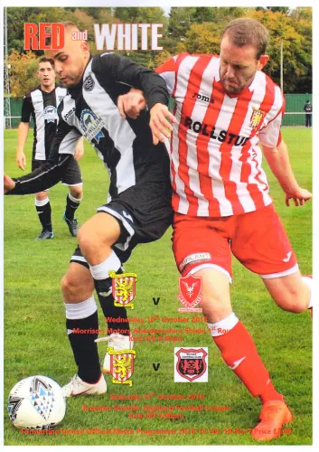 Programme: Deveronvale, 10 Oct 2018