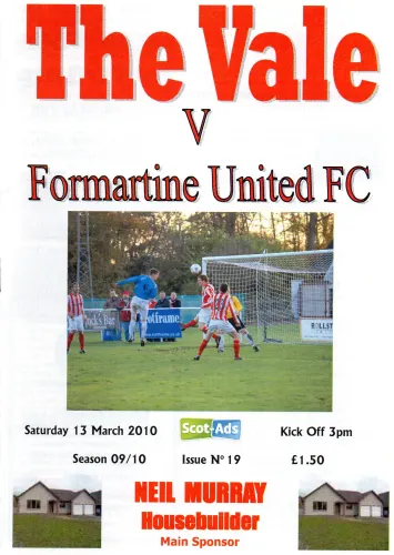 Programme: Deveronvale, 13 Mar 2010
