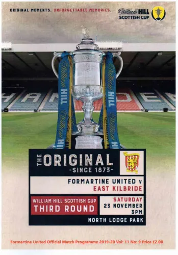 Programme: East Kilbride, 23 Nov 2019