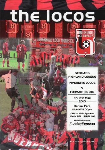 Programme: Inverurie Loco Works, 14 May 2010